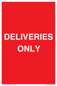 DELIVERIES ONLY